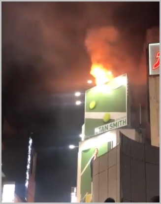 渋谷ハロウィン火事