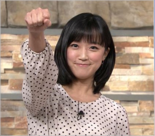 竹内由恵アナの髪がツヤツヤでかわいい