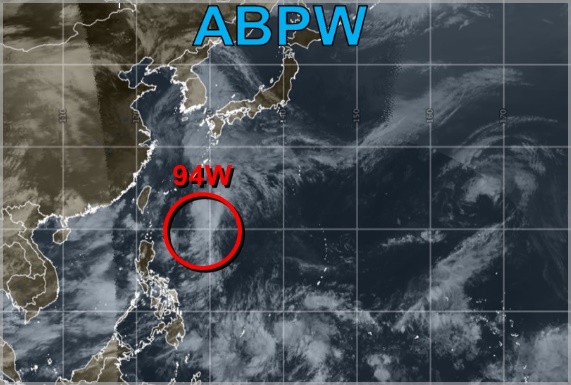 台風3号のG20大阪への影響（米軍進路予想）