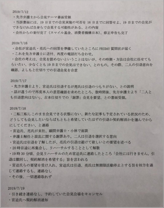 7月12日~会見内容